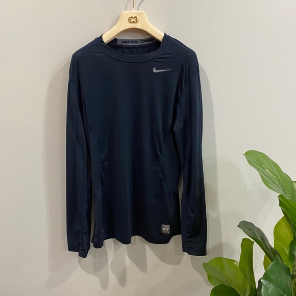 Nike Other - nike pro combat fitted long sleeve top